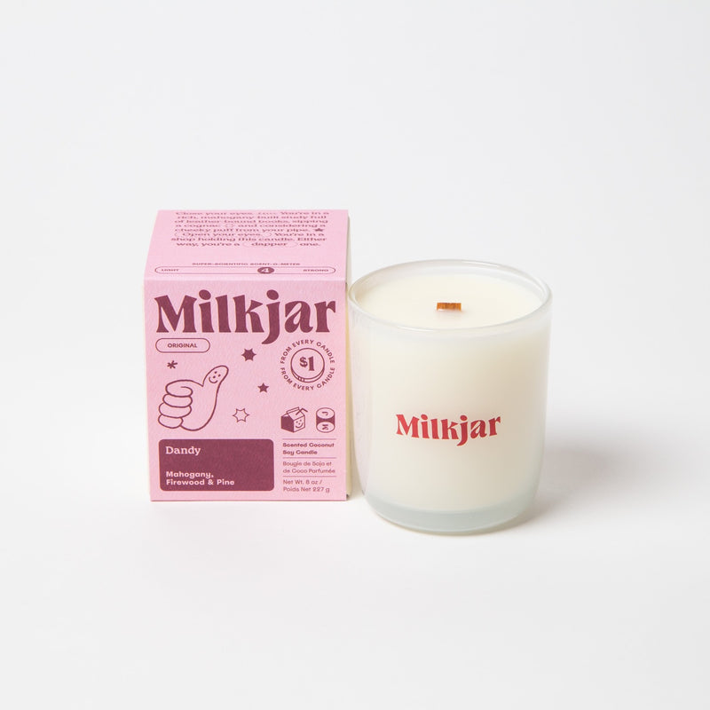 Milkjar Candles- Dandy