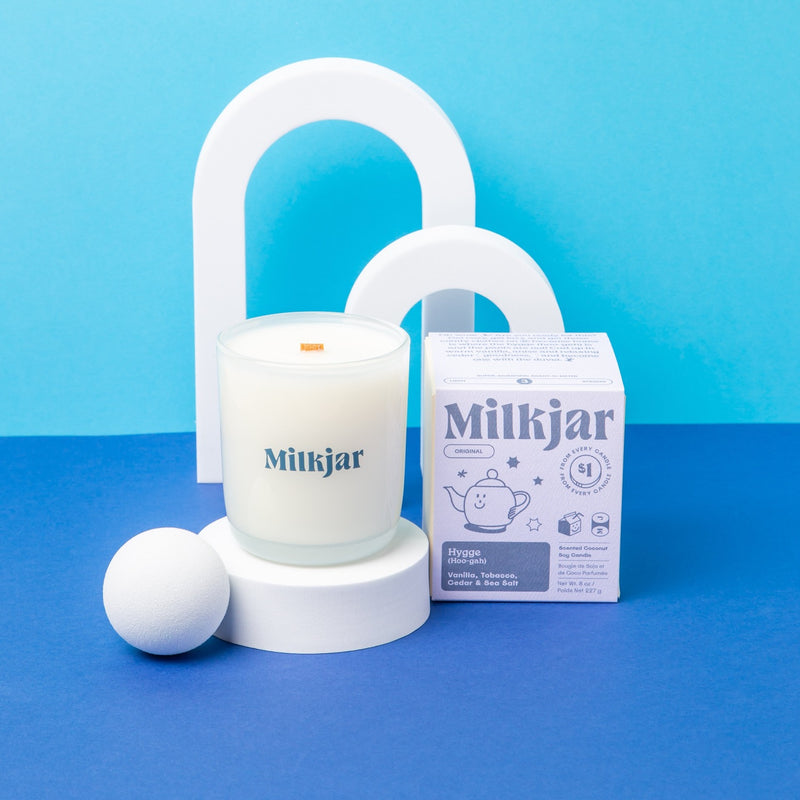 Milkjar Candles- Hygge