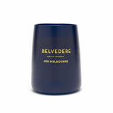 Belvedere  Navy Matte Glass