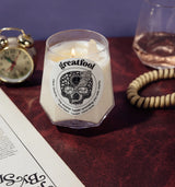 Great Fool -Clear Quartz Revival - Crystal candle