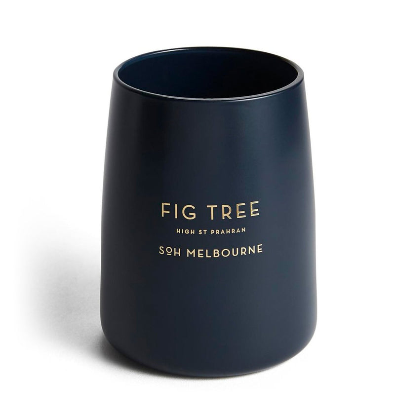 SOH Melbourne - Fig Tree Navy Matte Glass